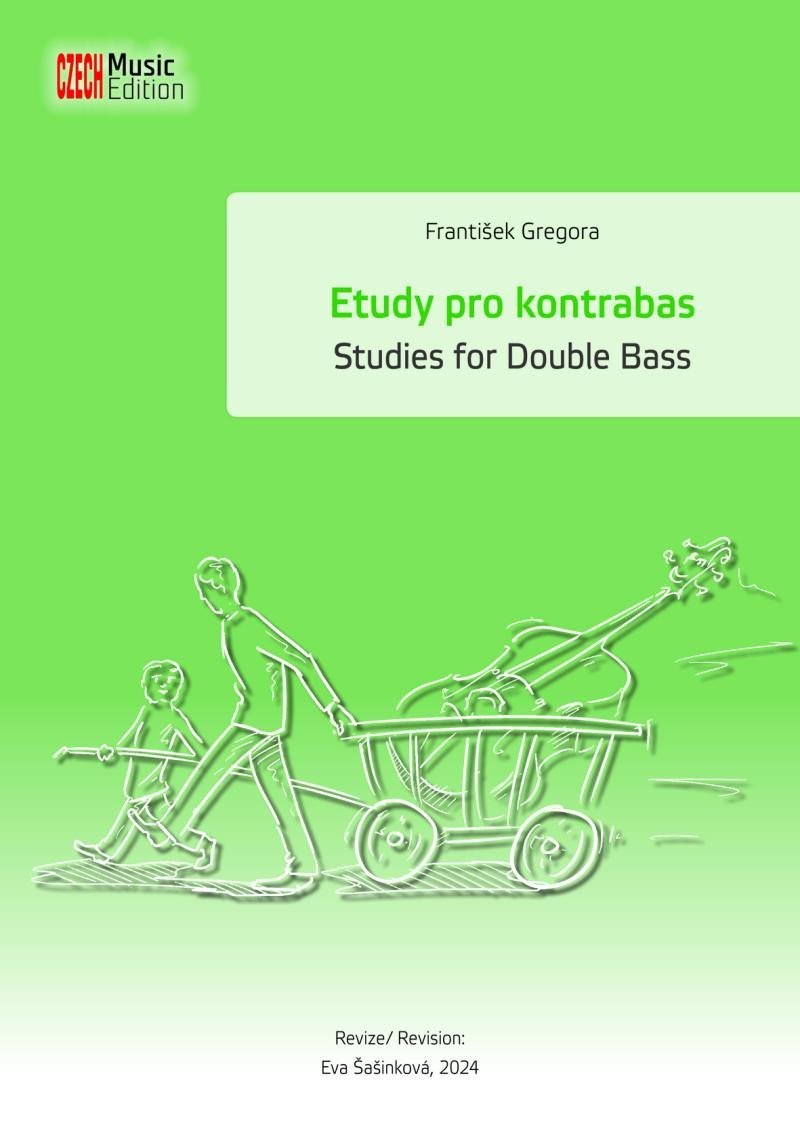 Levně Etudy pro kontrabas / Studies for Double Bass - František Gregora