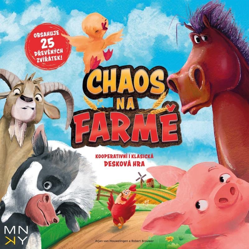 Levně Chaos na farmě - desková hra - autorů kolektiv