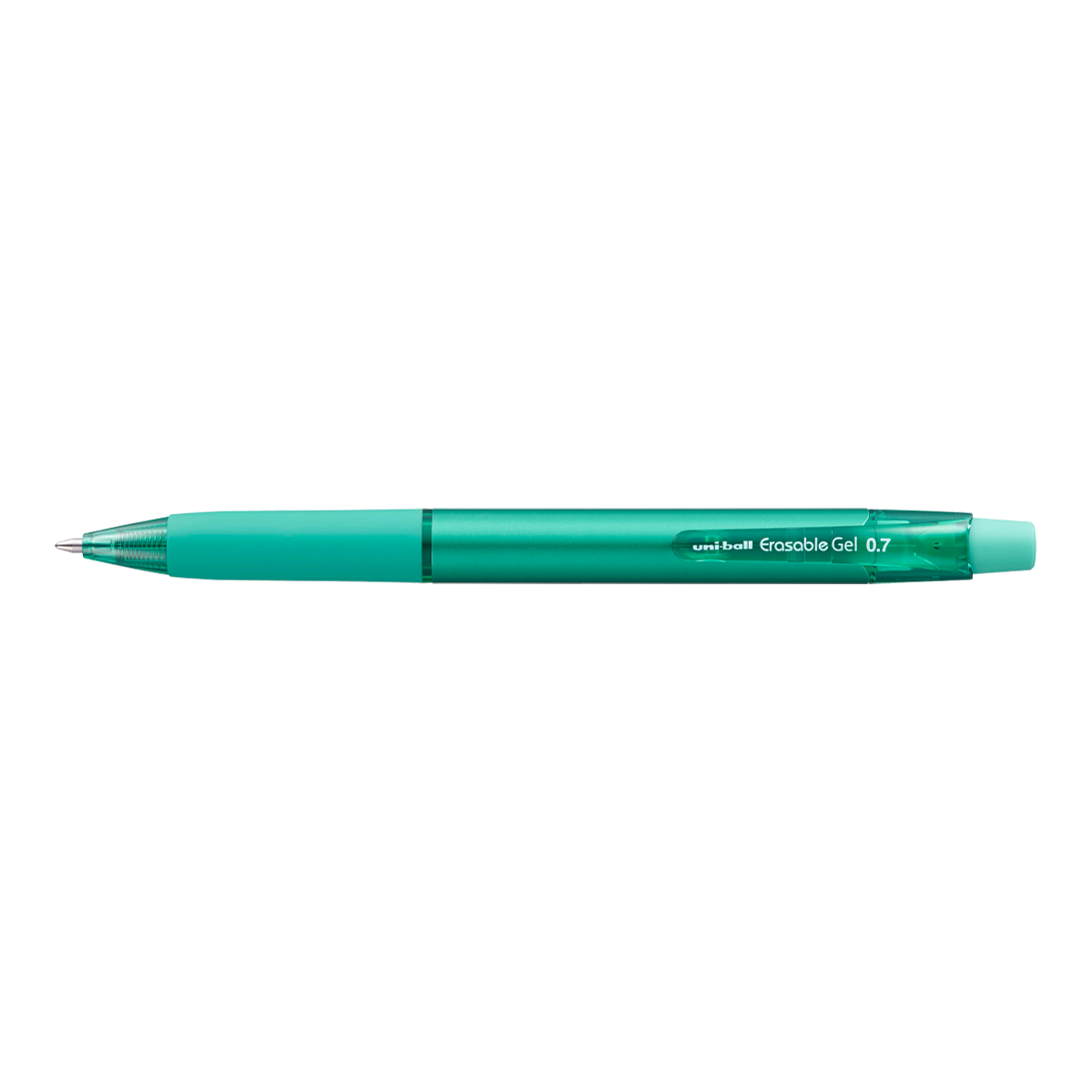 Levně UNI gumovatelné pero stiskací URN-181, 0,7 mm, zelené