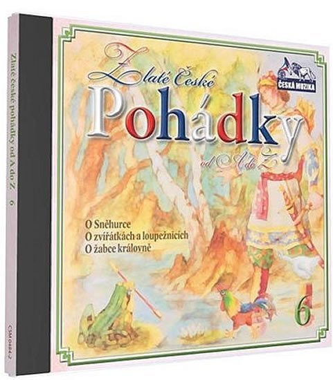 Levně Zlaté České pohádky 6. - 1 CD