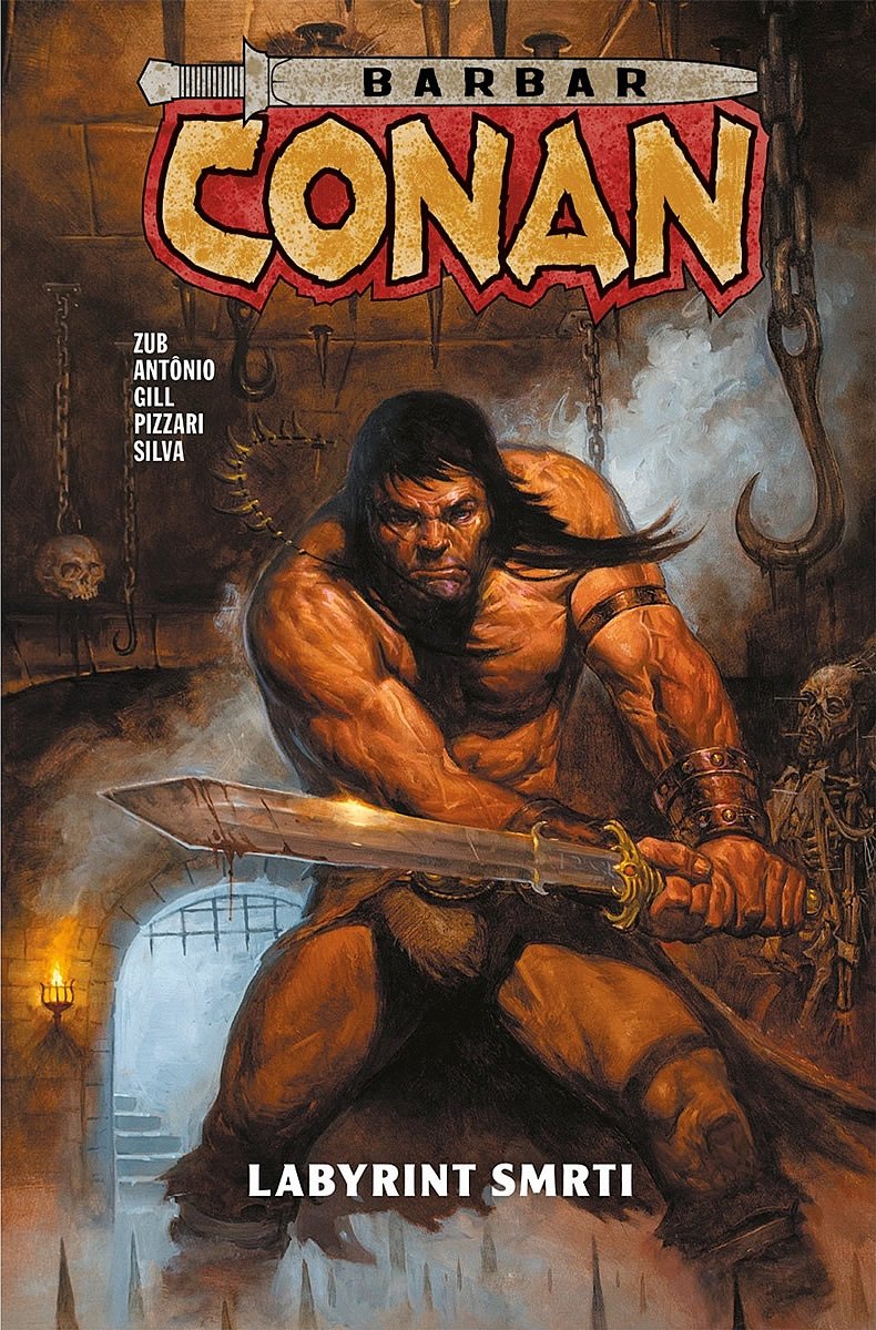 Levně Barbar Conan 3 - Labyrint smrti - Jim Zub