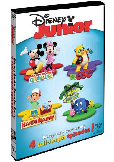 Levně Disney Junior: Příběhy s překvapením DVD