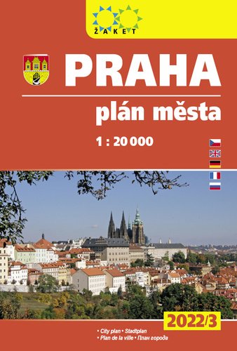 Levně Praha - knižní plán města 1:20 000 (2022/23)