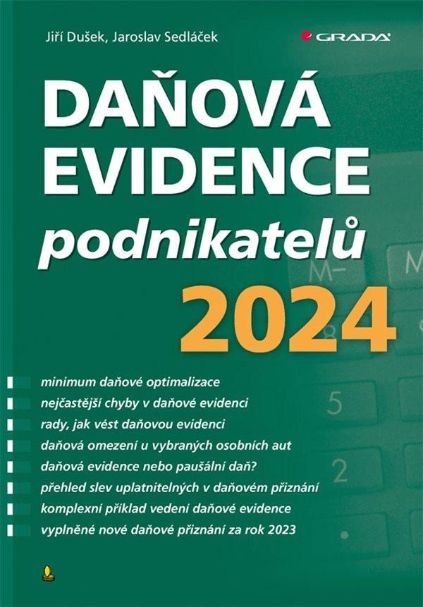 Levně Daňová evidence podnikatelů 2024 - Jaroslav Sedláček
