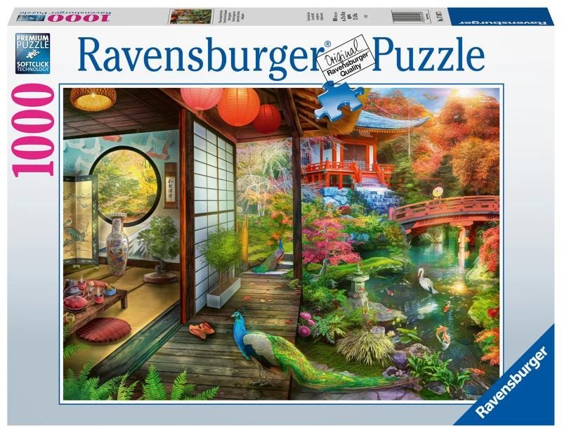 Levně Ravensburger Puzzle - Japonská zahrada 1000 dílků