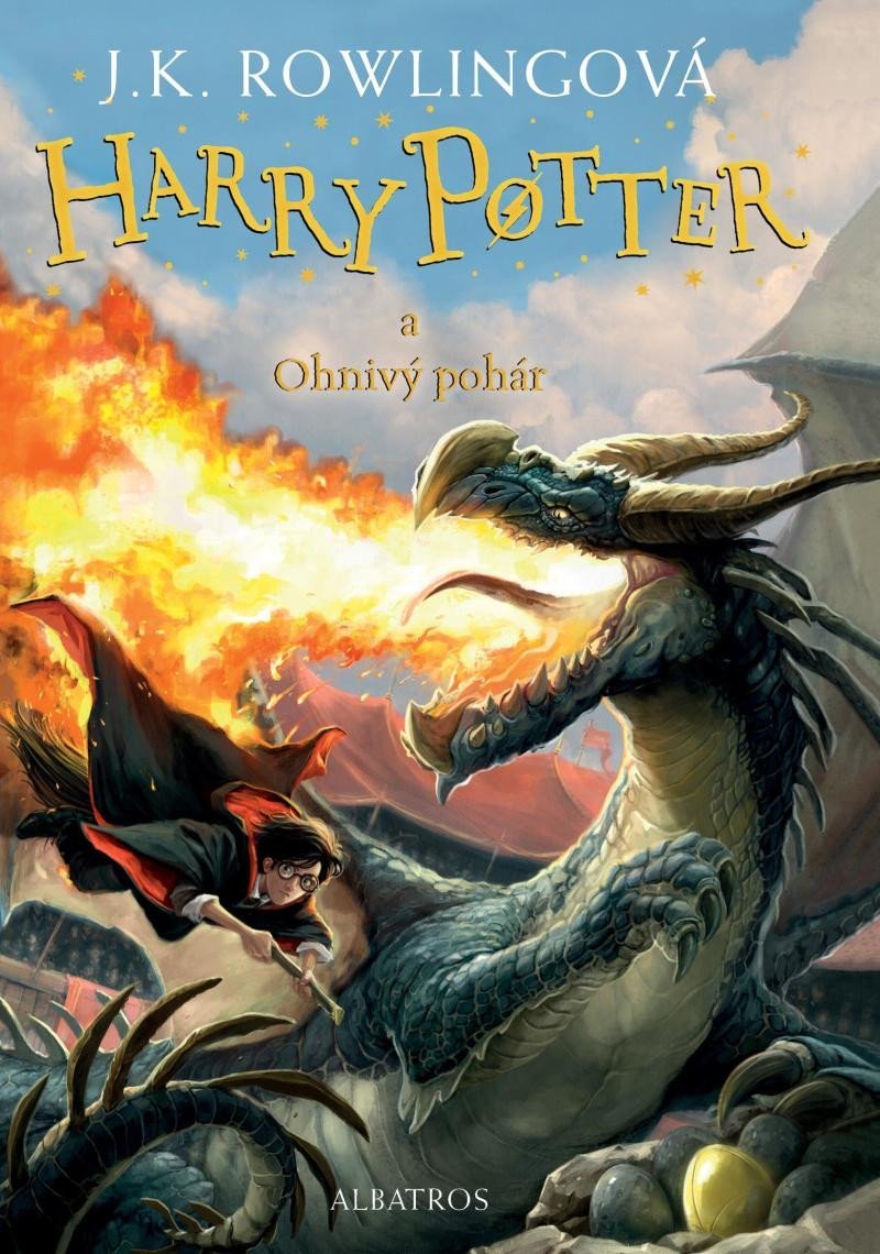 Harry Potter a Ohnivý pohár, 1. vydání - Joanne Kathleen Rowling