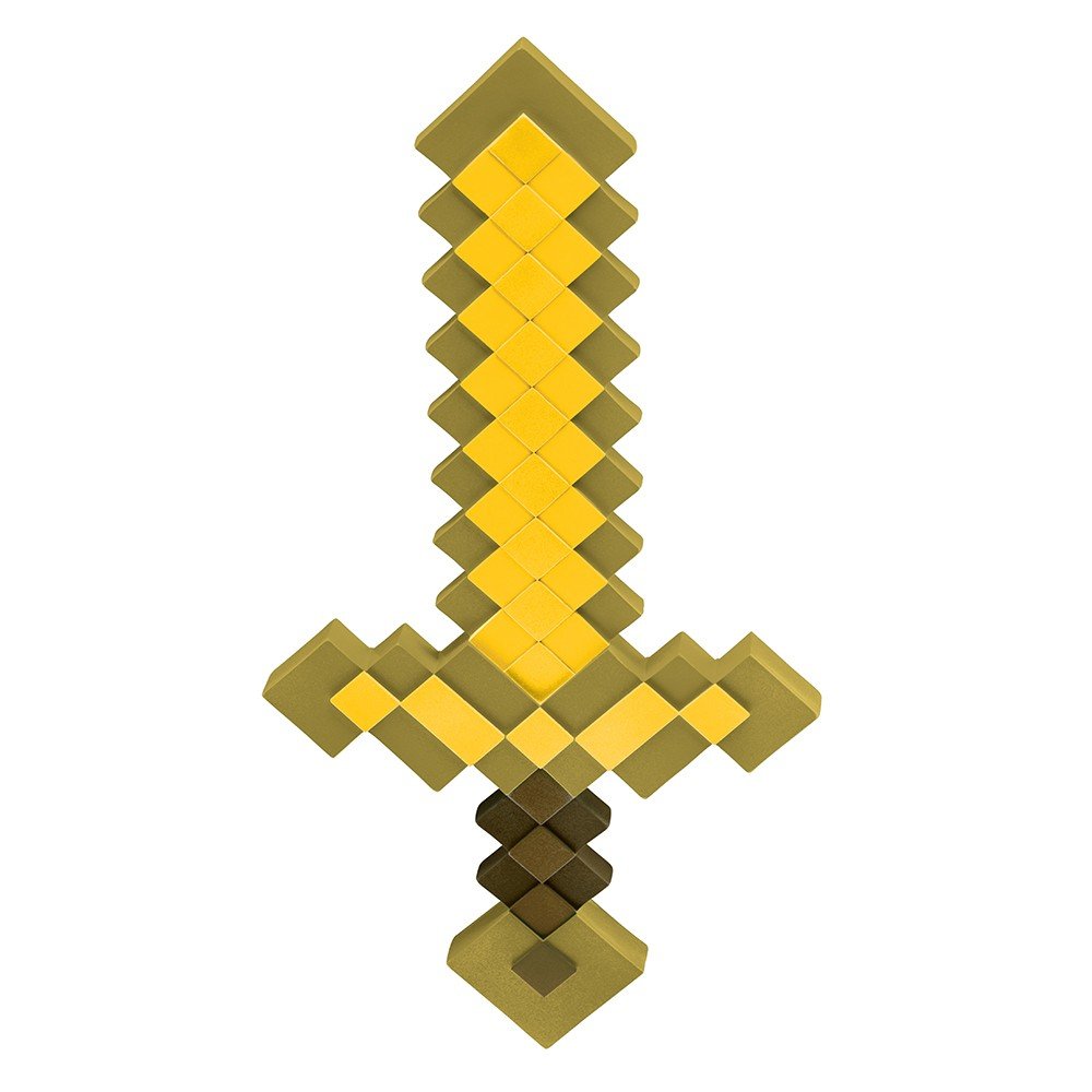 Levně Minecraft replika Zlatý meč 51 cm - replika - EPEE Merch - Disguise