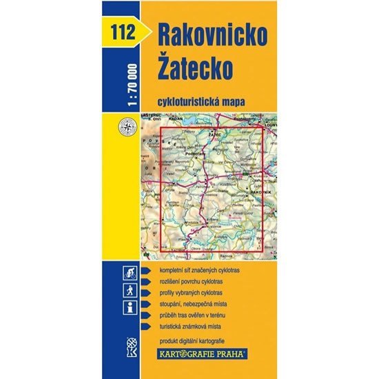 Levně 1: 70T(112)-Rakovnicko, Žatecko (cyklomapa)