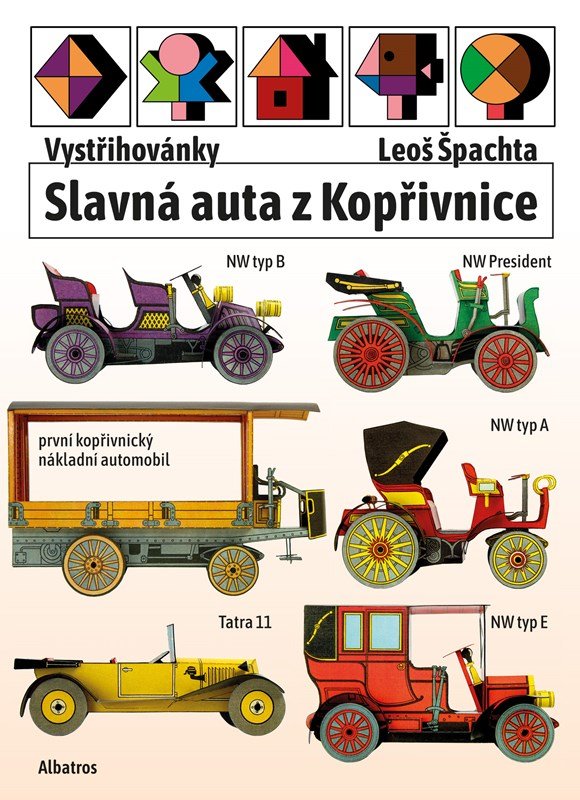 Levně Vystřihovánky - Slavná auta z Kopřivnice - Josef Kropáček