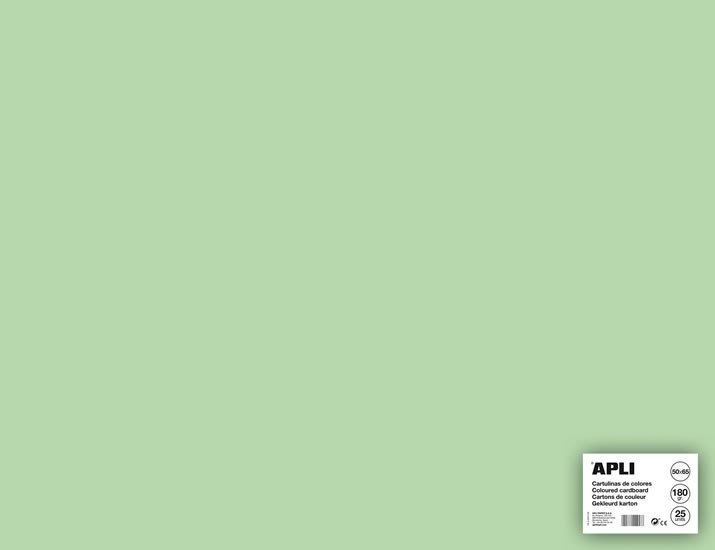 Levně Apli barevný papír A2+ 170 g - smaragdově zelený - 25 ks