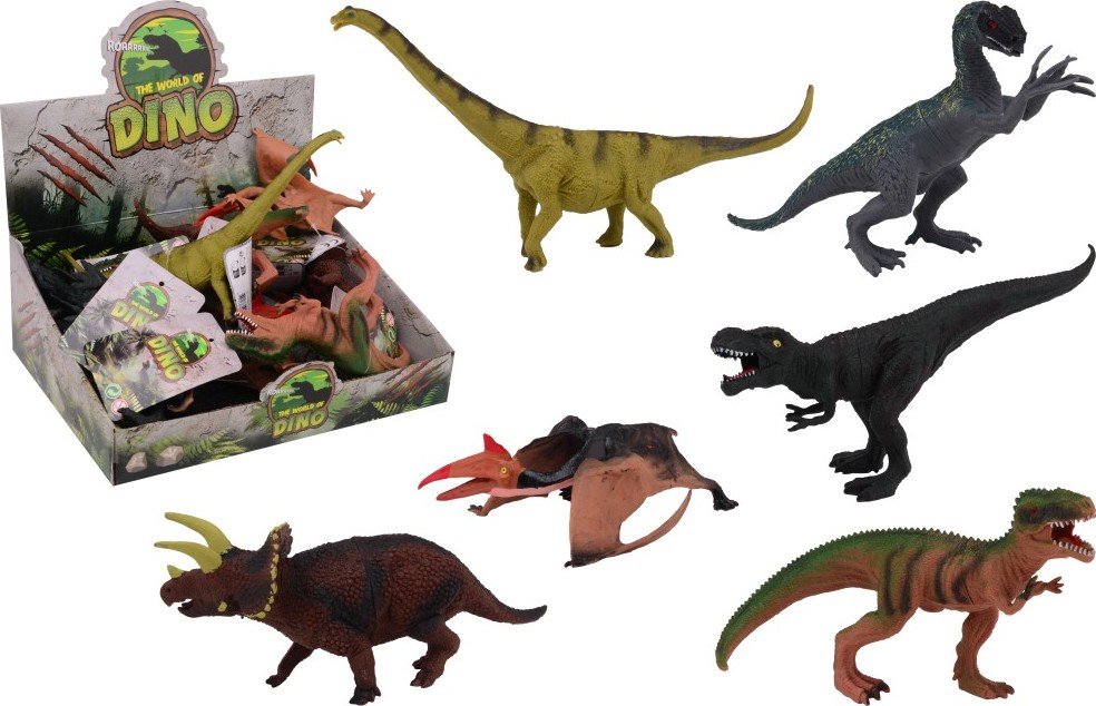 Figurka dinosaura Animal World 20 cm - Johntoy