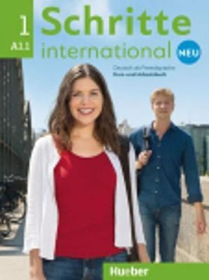 Levně Schritte international Neu 1: Kursbuch + Arbeitsbuch mit Audio-CD - Jane Cadwallader