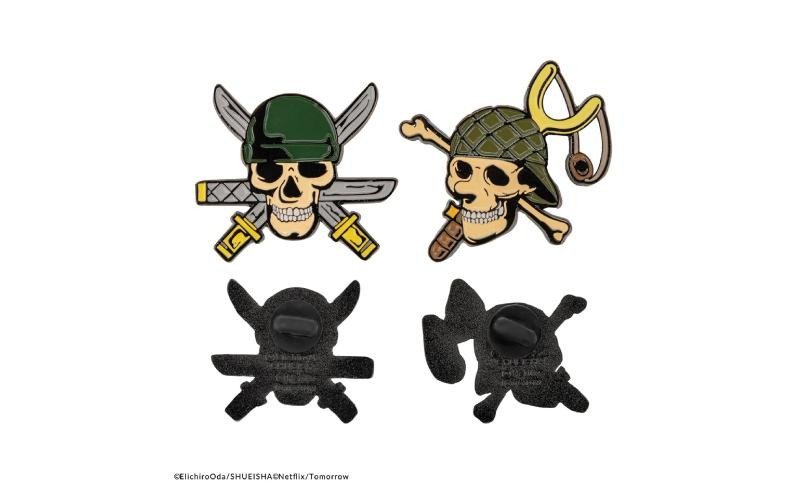 Levně One Piece Set odznaků 2 ks - Zoro &amp; Usopp