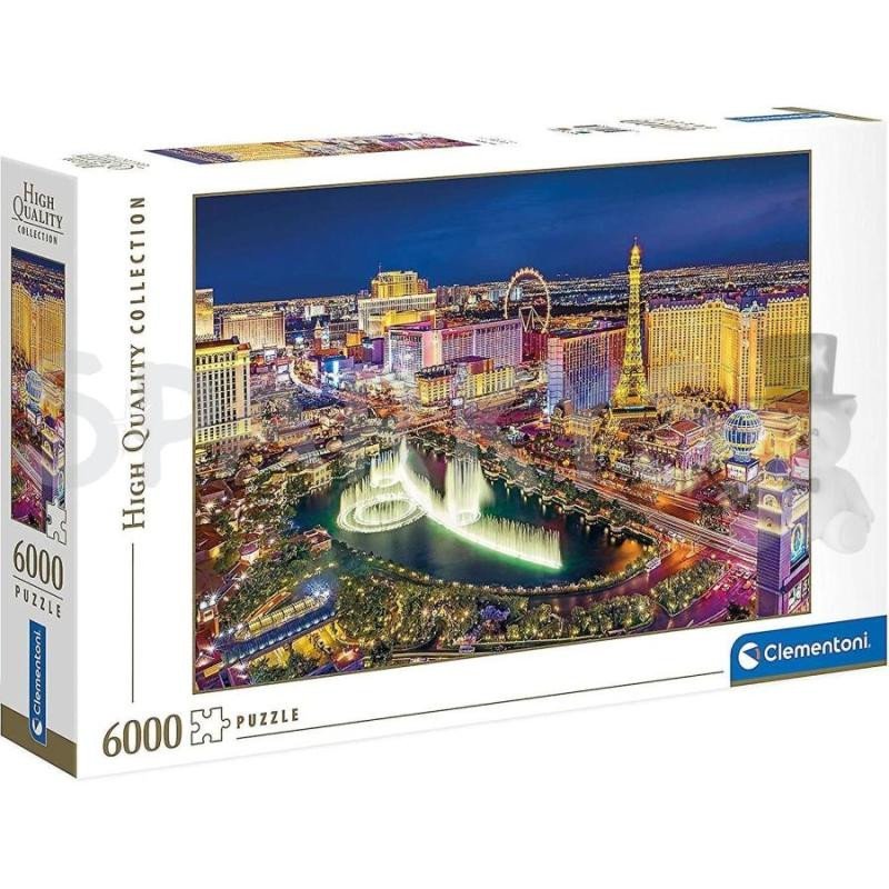 Levně Puzzle Las Vegas 6000 dílků - Clementoni