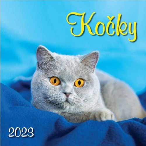Kočky 2023 - nástěnný kalendář
