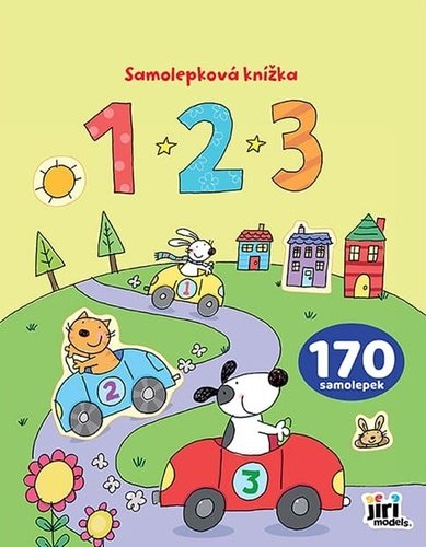 Levně Samolepková knížka 123