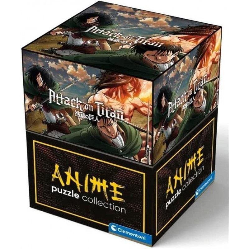 Clementoni Puzzle Anime Collection: Attack on Titan 500 dílků - Clementoni