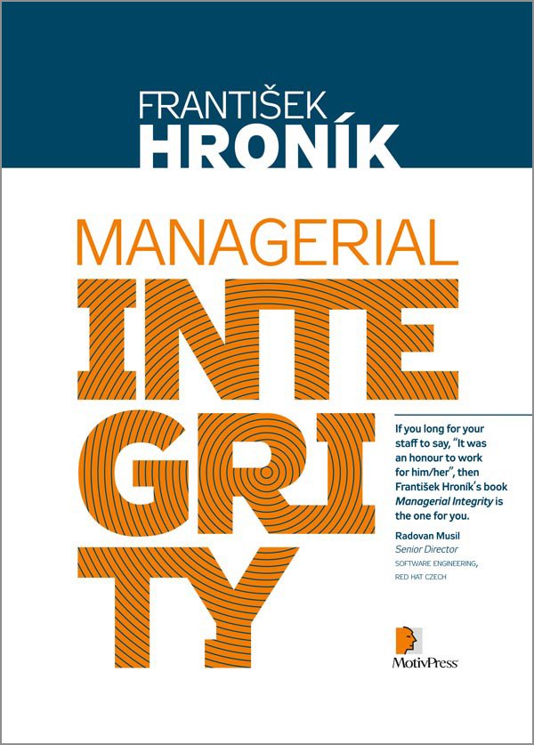 Levně Managerial Integrity - František Hroník