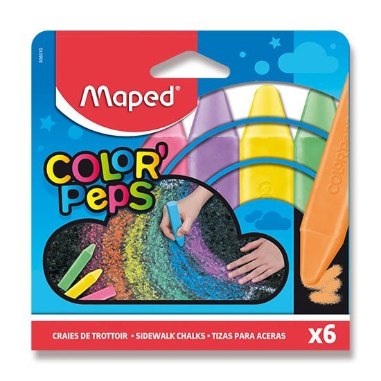 Levně Maped - Křídy Color´Peps 6 barev