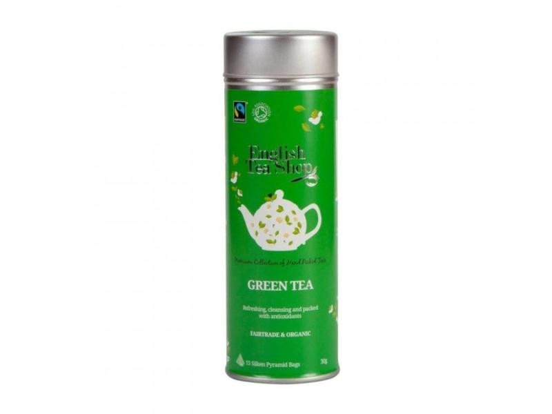 Levně English Tea Shop Čaj Zelený bio Fairtrade, v plechovce
