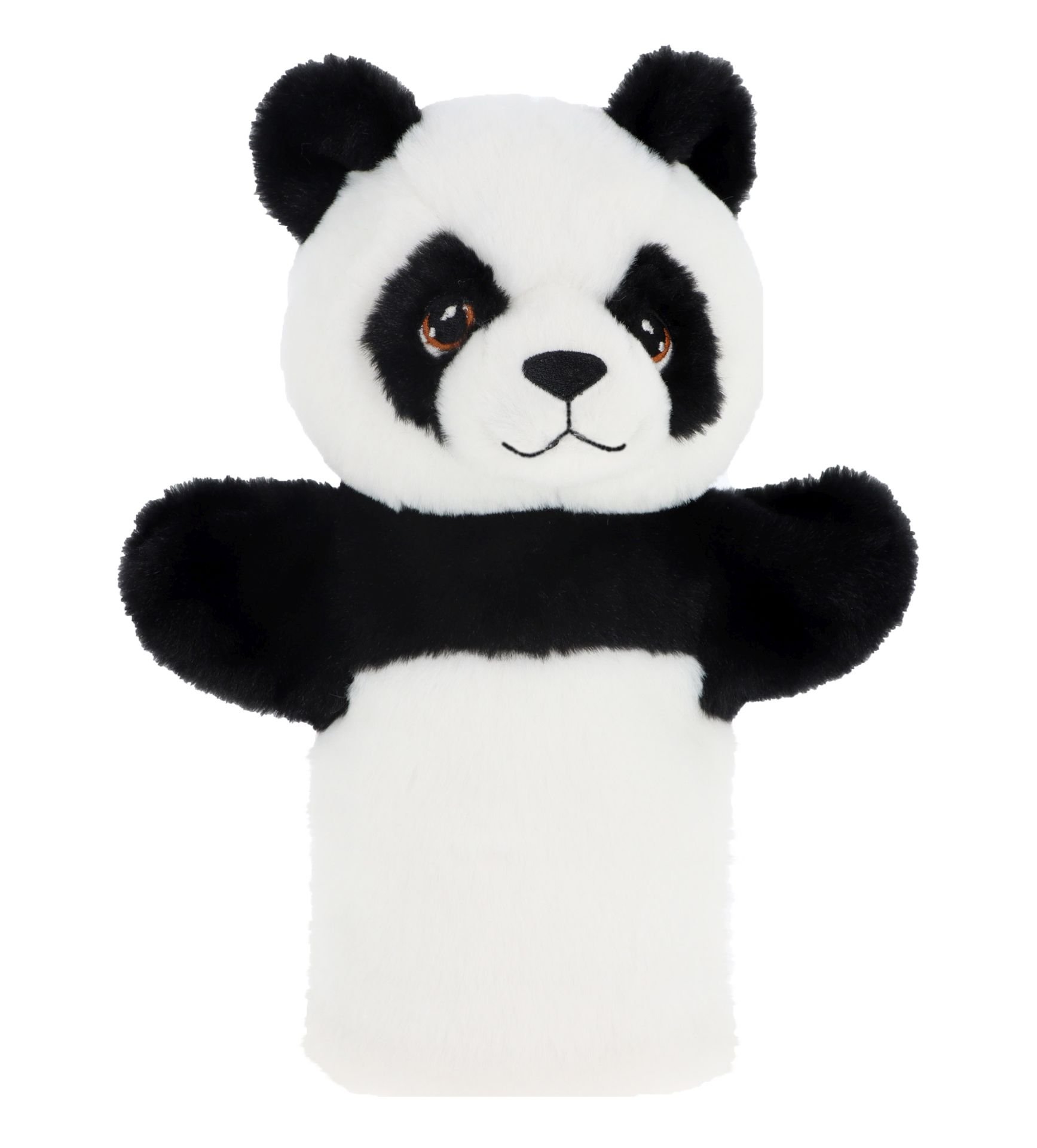 Levně Keel Toys Keeleco plyšový maňásek na ruku eko 27 cm - Panda