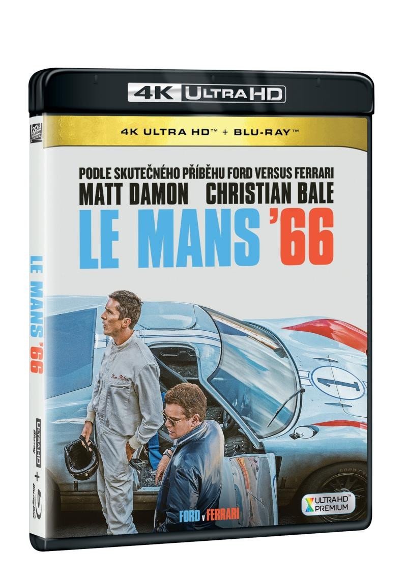 Levně Le Mans ´66 2BD (UHD+BD)