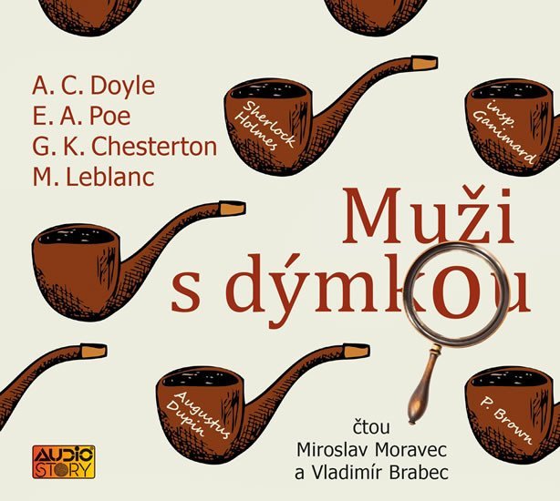 Levně Muži s dýmkou - CDmp3 (Čte Miroslav Moravec a Vladimír Brabec) - autorů kolektiv