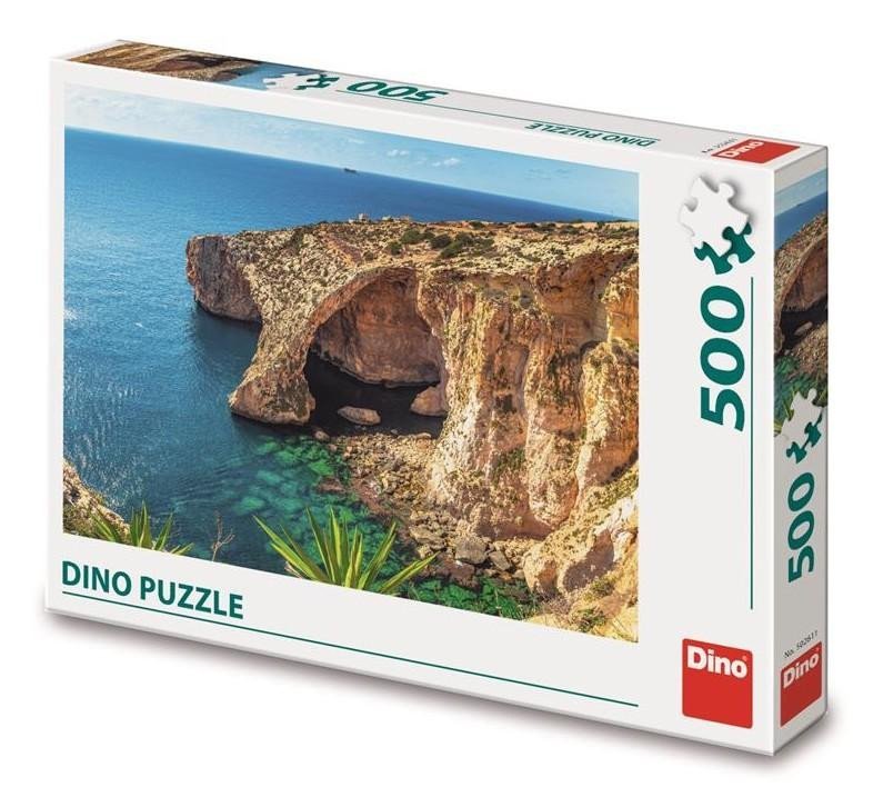 Levně Puzzle Pláž na Maltě 500 dílků - Dino