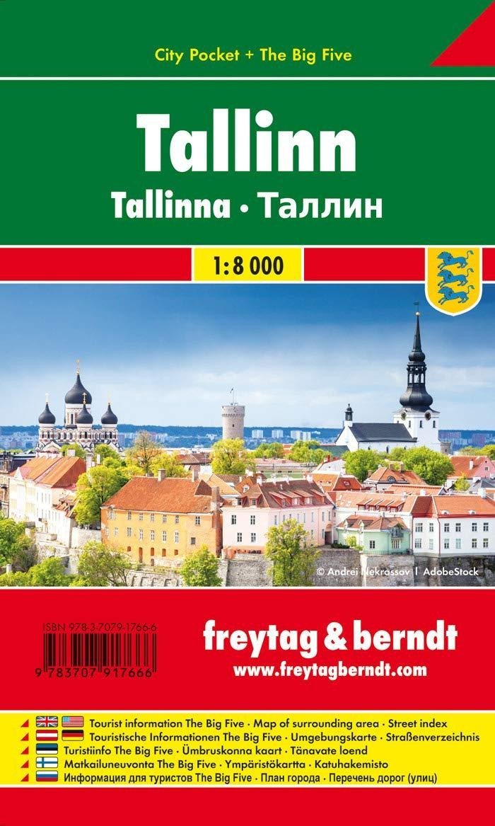 Levně PL 101 CP Tallin 1:8 000 / kapesní plán města