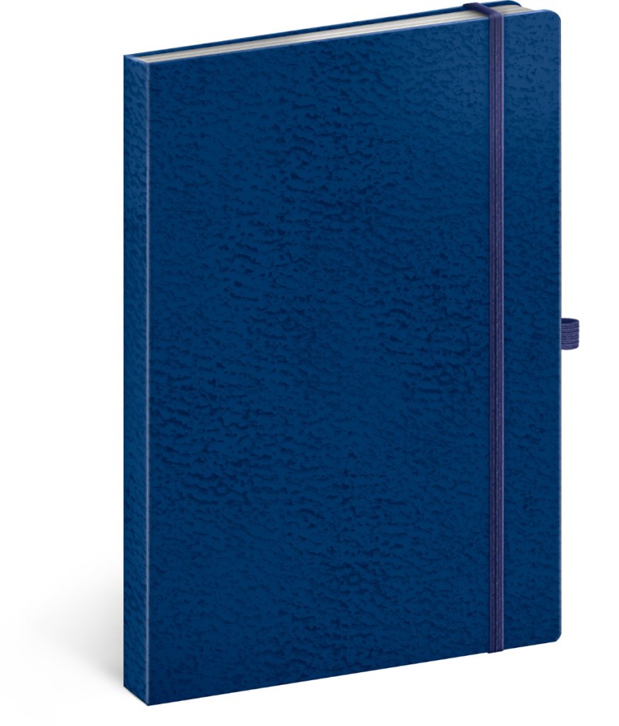 Levně Notes - Vivella Classic modrý/modrý, linkovaný, 15 x 21 cm