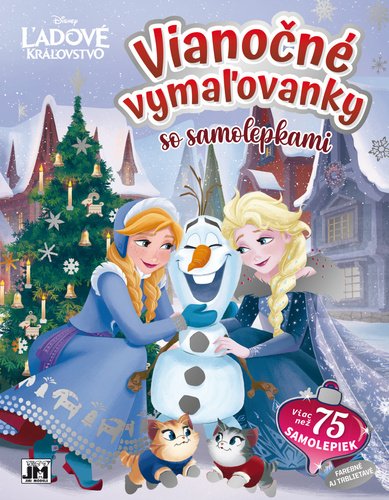 Product detail of Vianočné vymaľovanky so samolepkami Ľadové kráľovstvo