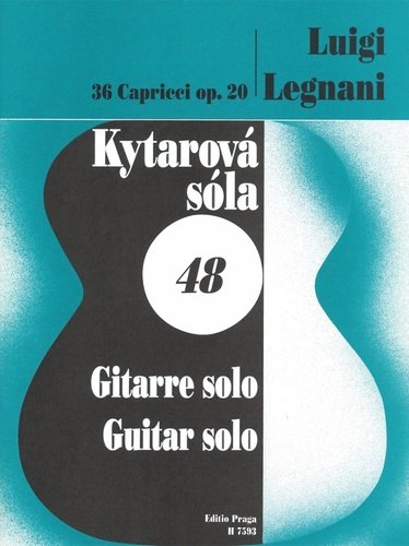 Levně 36 capriccií op. 20 - Luigi Legnani