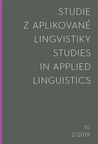 Levně Studie z aplikované lingvistiky 2/2019
