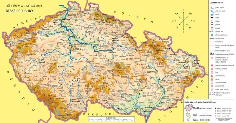 Levně Náhradní mapa k učebnici Vlastivěda 4 - Poznáváme naši vlast, 3. vydání