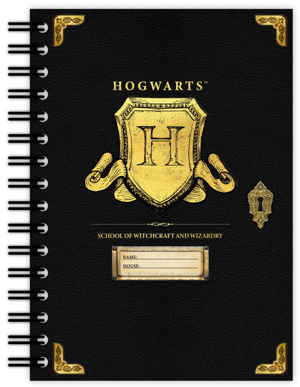 Harry Potter Blok A5 - Bradavice, kroužkový - EPEE