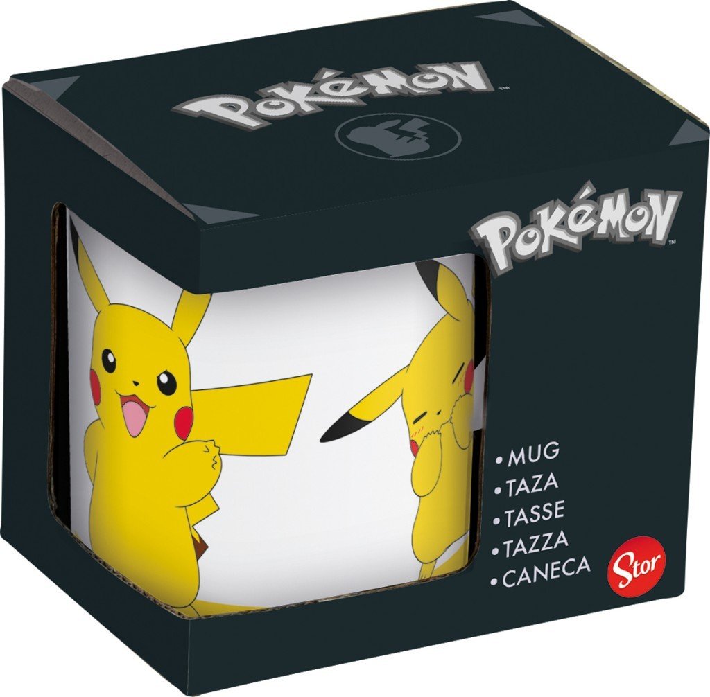 Levně Pokémon Hrnek keramický - Pikachu pózy 315 ml - EPEE Merch - STOR