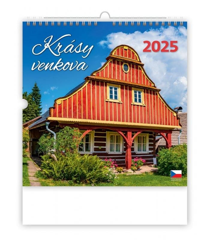 Levně Kalendář nástěnný 2025 - Krásy venkova