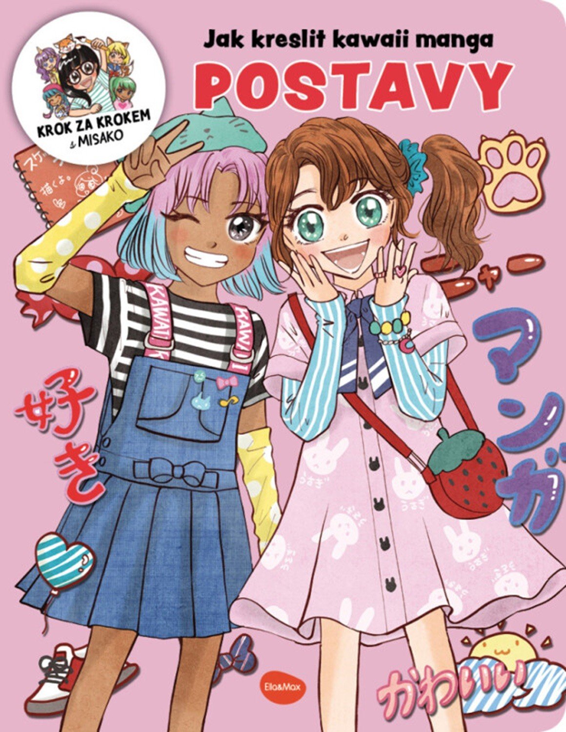 Levně Jak kreslit kawaii manga POSTAVY – Krok za krokem s MISAKO - Misako Takashima