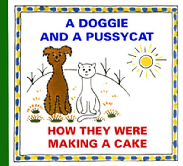 Levně A Doggie and Pussycat - How They Were Making a Cake - Josef Čapek