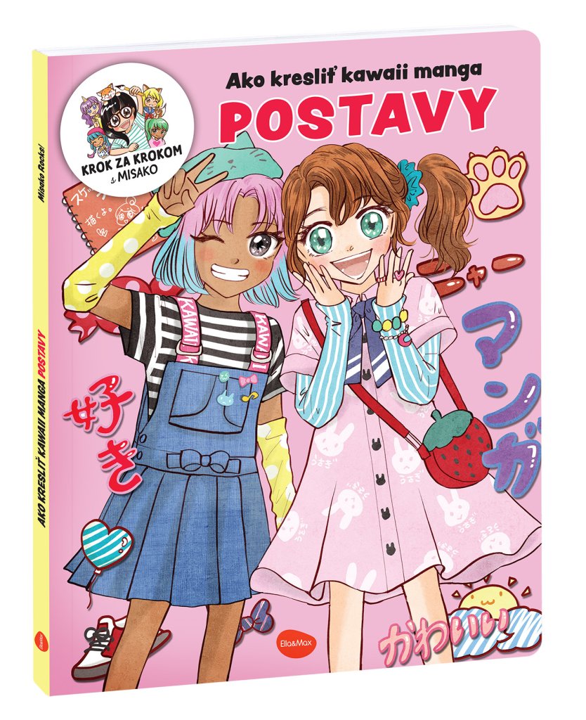 Levně Ako kresliť KAWAII MANGA: POSTAVY – Krok za krokom s MISAKO