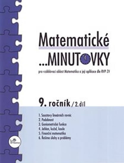 Levně Matematické minutovky pro 9. ročník / 2. díl - Miroslav Hricz