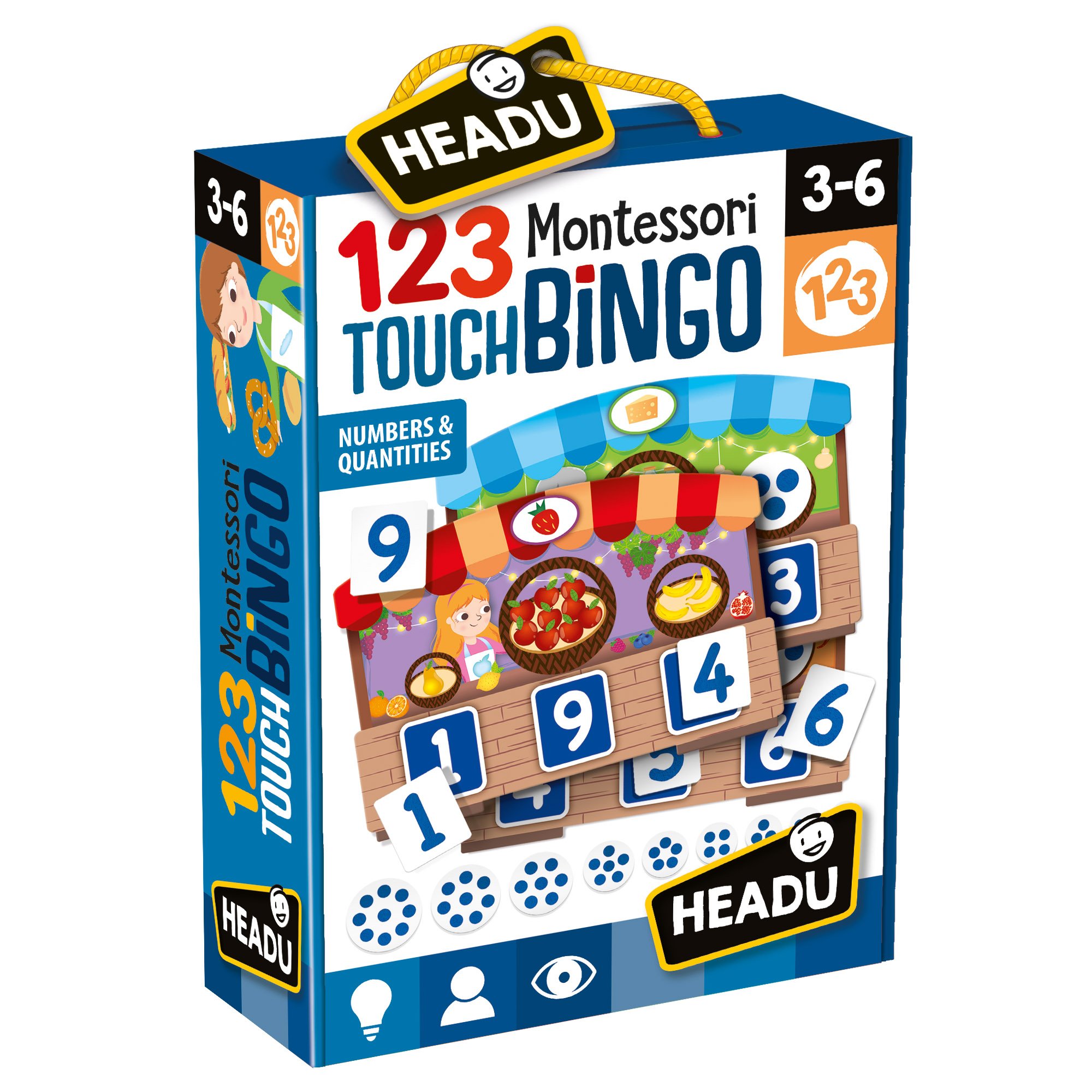 Levně Headu: Montessori Hmatové bingo