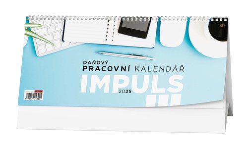Pracovní kalendář Impuls III 2025 - stolní kalendář