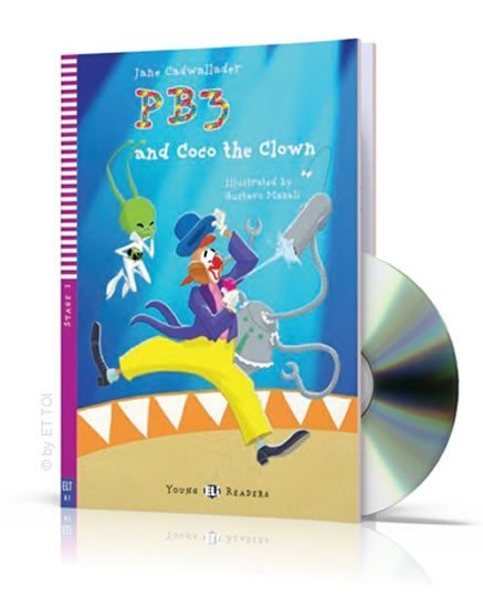 Young ELI Readers 2/A1: PB3 and Coco The Clown + Downloadable Multimedia - Jane Cadwallader