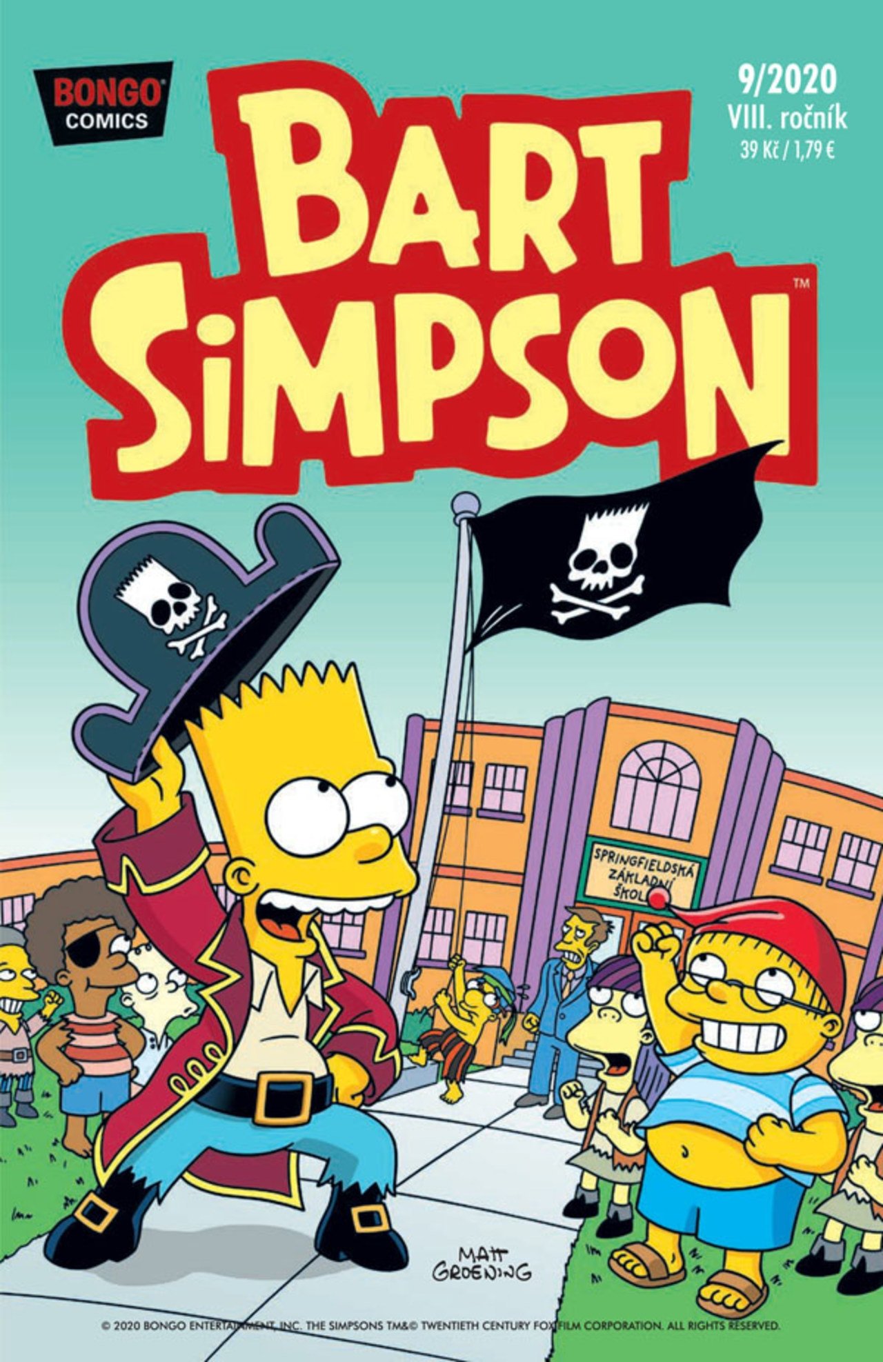 Levně Simpsonovi - Bart Simpson 9/2020 - autorů kolektiv