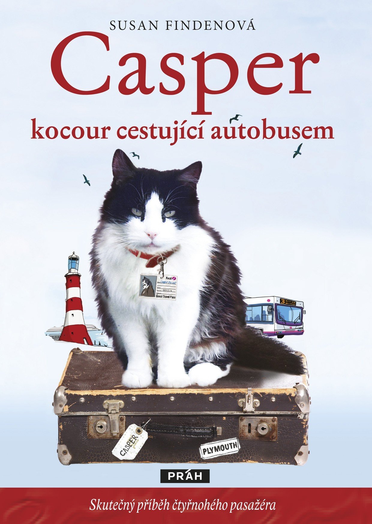 Casper, kocour cestující autobusem - Skutečný příběh čtyřnohého pasažéra - Susan Findenová