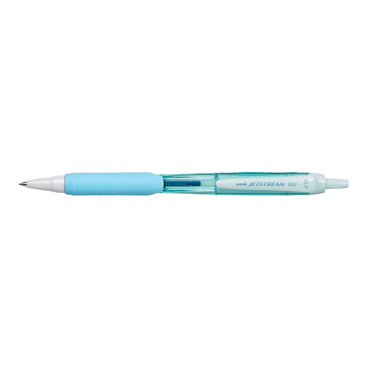 Levně UNI JETSTREAM kuličkové pero SXN-101FL, 0,7 mm, aqua modré - 12ks