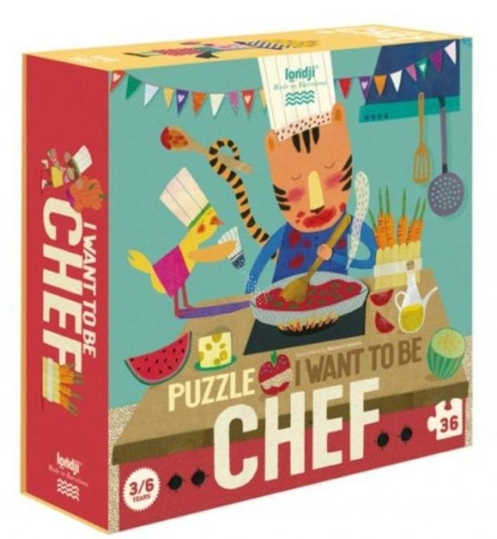 Product detail of LONDJI Puzzle Chci být šéfkuchařem - 36 pcs