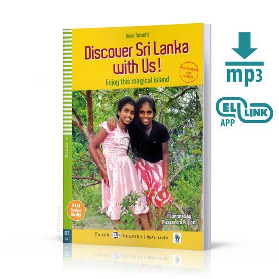 Levně Young ELI Readers 4/A2: Discover Sri Lanka With Us! + Downloadable Multimedia - Alessandro Pugiotto