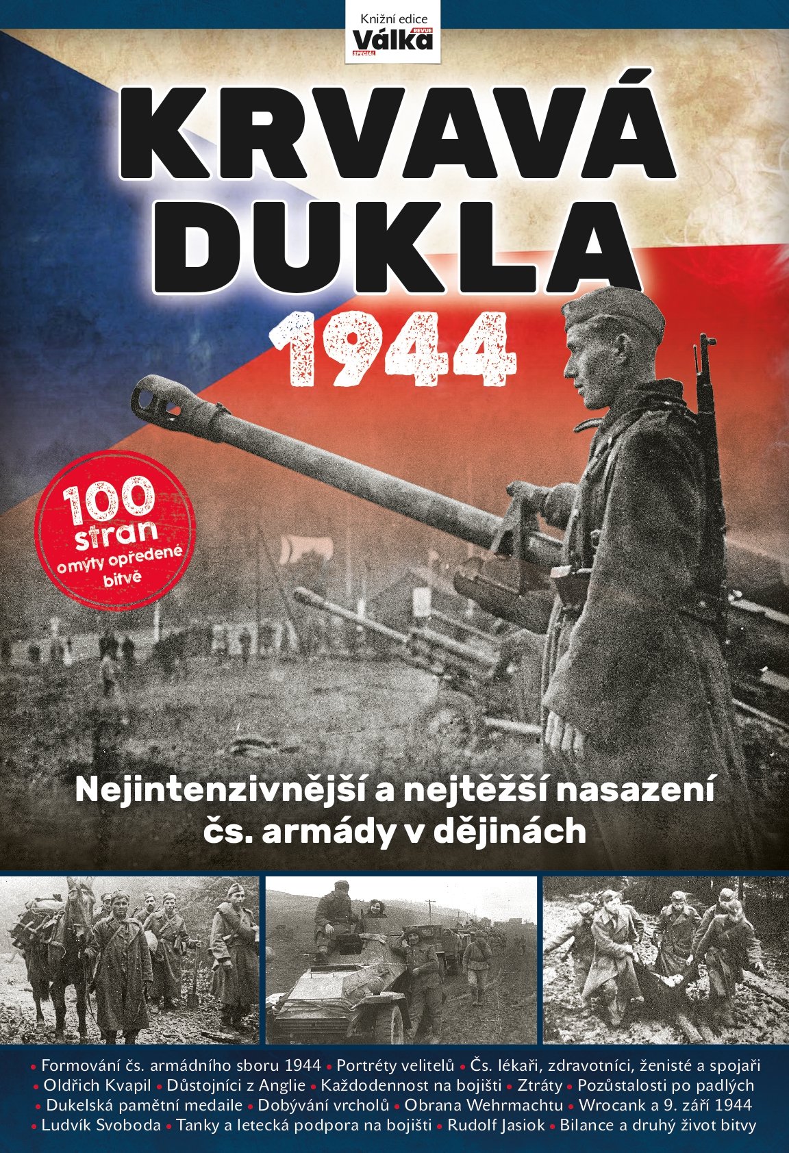 Levně Krvavá Dukla 1944 - Kolektiv